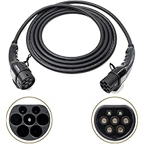 Amazon.co.jp: ev充電ケーブル タイプ 2 EV 充電ケーブル 7.2/11